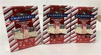 3x 361g Ghirardelli Peppermint Bark Collection