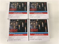 4 New Packs LED Battery Operated Candle Lights