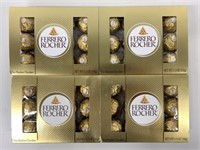 4x 150g Ferrero Rocher Hazelnut Chocolates