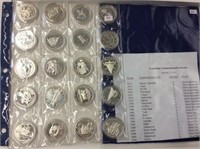 Collection Of Canadian Commem Silver Dollars