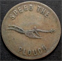Canada Token PE-5B1 Speed the plough Success to th