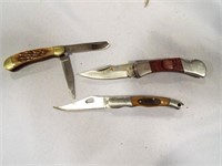 (2) Frost Cutlery Vintage Pocket Knives One