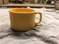 Bid x 24: NEW Soup Mug, 12 oz Sun Yellow
