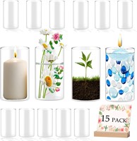 Cylinder Vases for Centerpieces