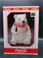 COCA-COLA POLAR BEAR COOKIE JAR