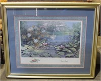 "Quiet Pond" Framed Art #1500/1950 38x32"