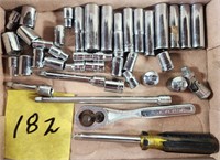 Stanley 1/4" Socket Sets w/ Craftsman Wrench