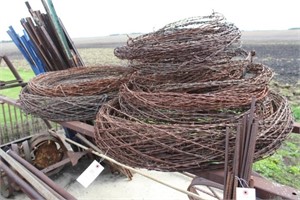 Rolls of Barbed Wire