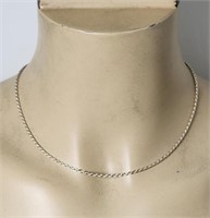 Italy 925 Sterling Silver Chain VTG