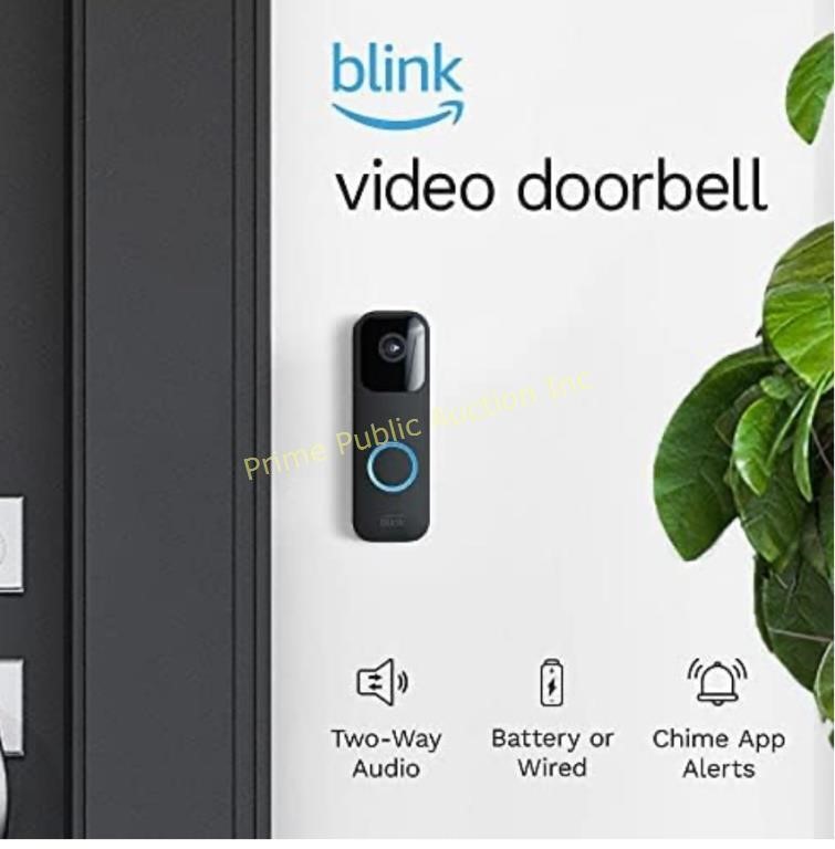 Blink $63 Retail Video Doorbell | Two-way audio,