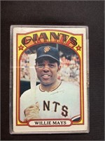 TOPPS 1972 WILLIE MAYS