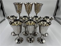 10 Gorham YC433 colonial water goblets
