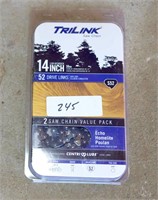New in Package - Trilink Saw Chain - comes with 2