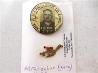 A B Farquhar employee badge & pin
