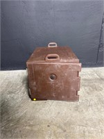 Cambro food pan carrier. Used. Needs cleaning