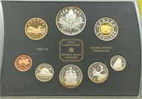 2000 RCM Proof Set of Canadian Coinage 8 Coin Set