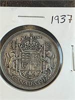Canada 1937 Half Dollar