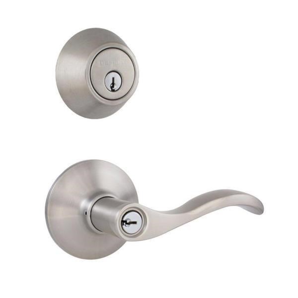 Naples Satin Nickel Combo Pack with Single Cylinde