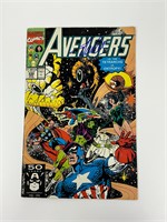 Autograph COA Avengers #330 Comics