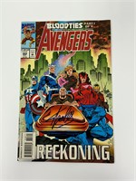 Autograph COA Avengers #368 Comics