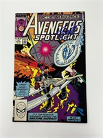 Autograph COA Avengers Spotlight #27 Comics