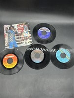 Vintage 45 Vinyl Records