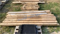 21 PIECES 2x4 LUMBER