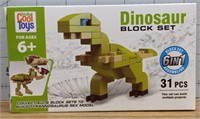 Dinosaur Lego style building blocks