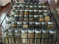 SPICE RACK AND SPICES