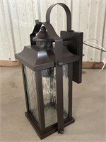 Open Box Craftmade Gentry Outdoor Lantern Midnight