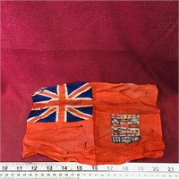 Silk Red Ensign Souvenir Flag (Antique)
