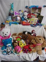 Large Lot of Kids TreaZures & Plush Animals