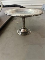 Silver  plate candy dish