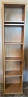 Light Oak Colored Book Shelf