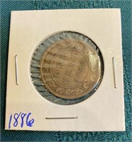 1886 ONE CENT