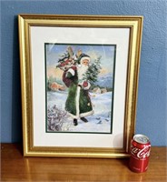 Santa Claus Framed Art