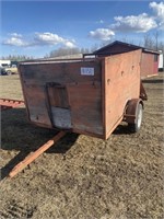 Utility Trailer 68"X8' c/w Fold Down Ramp