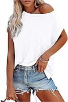 She Di Womens T-Shirts Casual Summer Top Large