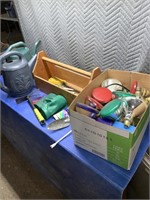 Miscellaneous gardening tools, a large quantity
