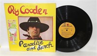 Ry Cooder-Paradise & Lunch LP Record no.2179