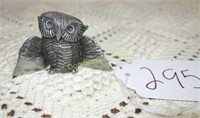 CLARENCE CAMERON OWLS - PEWTER/METAL SCU