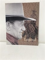 John Wayne Metal Sign 12x16