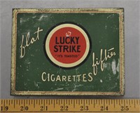 Vintage Lucky Strike cigarette tn