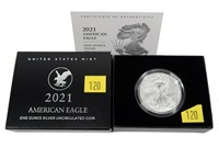 2021-W American Silver Eagle -Uncirculated