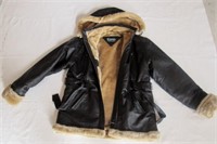 Vilanto size XL leather coat