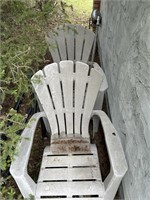Lot of Two Adirondack Chairs