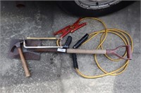 Jumper Cables, Shovel, Tool Lot