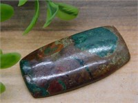 CHRYSOCOLLA CABOCHON ROCK STONE LAPIDARY SPECIMEN