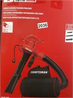 CRAFTSMAN CORDED BLOWER RETAIL $120