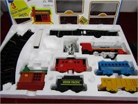 Battery operated train set.